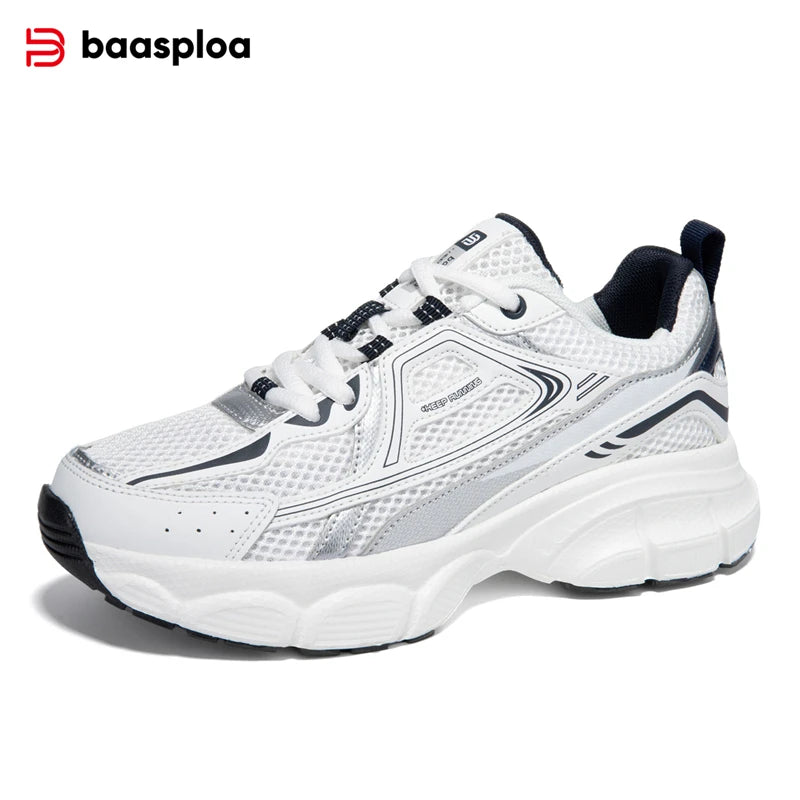 Baasploa Women’s Breathable Non-Slip Jogging Sneakers